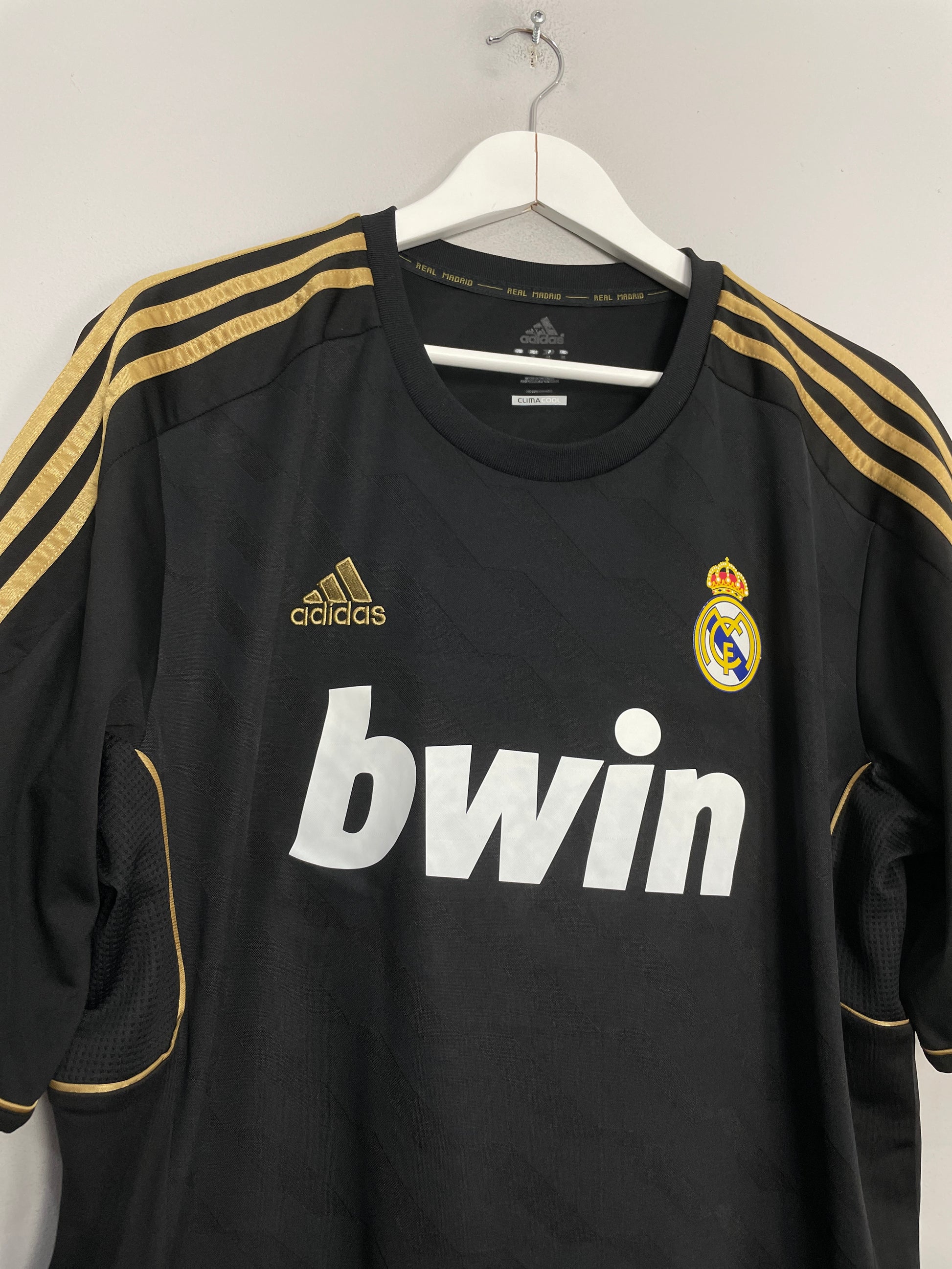 Camiseta Real Madrid 2011-2012 negra retro Cristiano Ronaldo