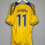 2008/09 CHELSEA DROGBA #11 THIRD SHIRT (XXL) ADIDAS