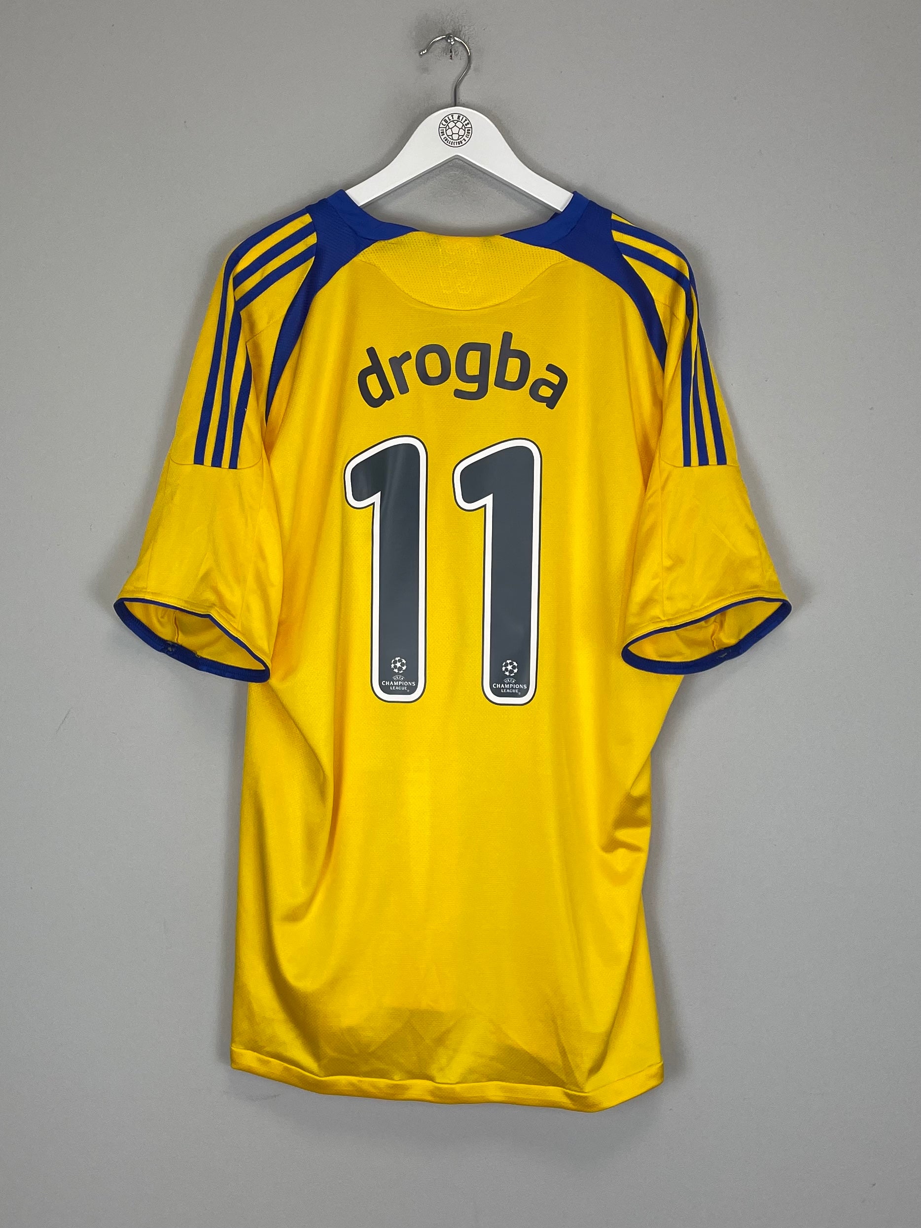 2008/09 CHELSEA DROGBA #11 THIRD SHIRT (XXL) ADIDAS