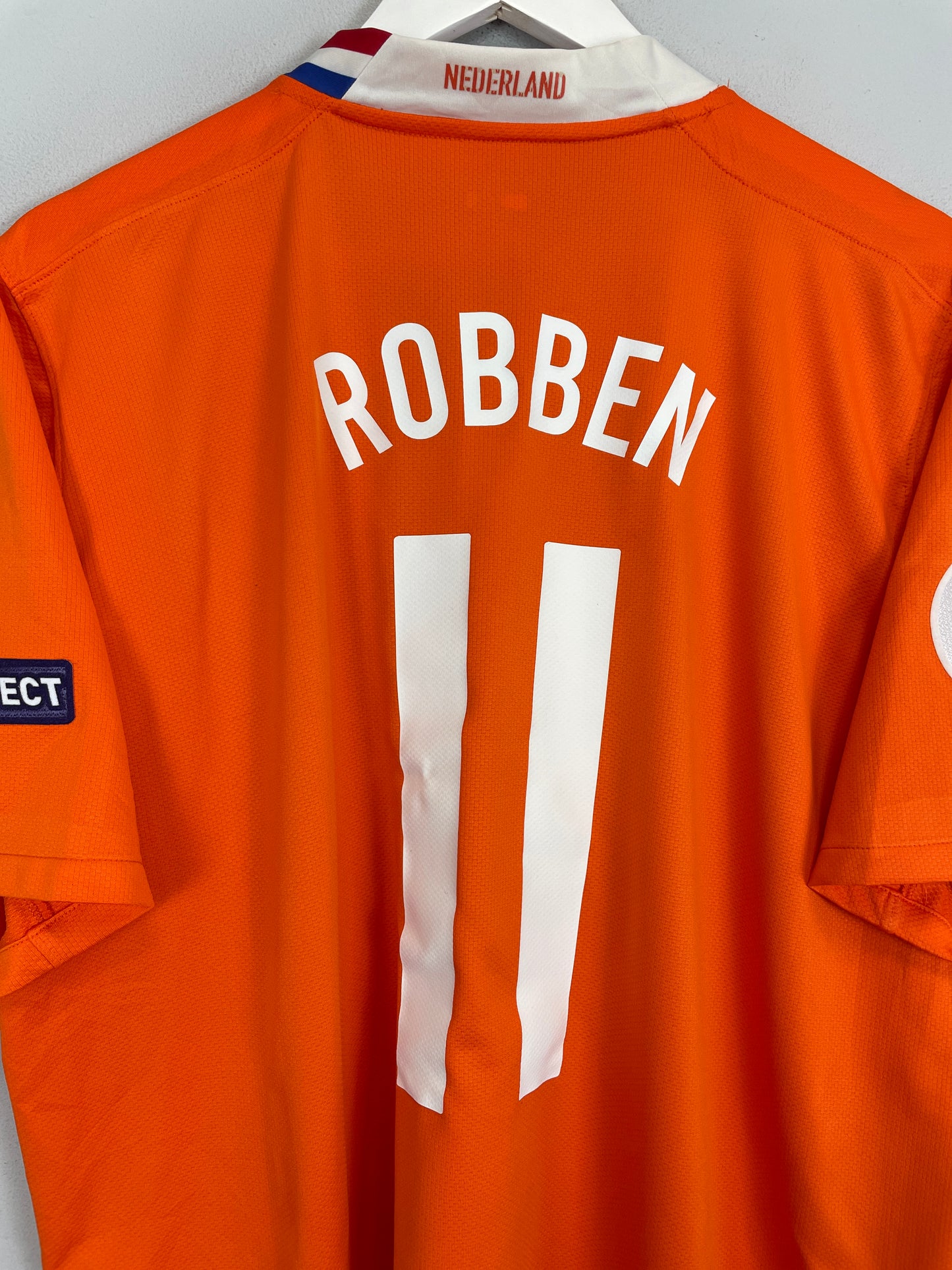 2008/10 NETHERLANDS ROBBEN #11 HOME SHIRT (XL) NIKE