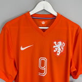 2014/15 NETHERLANDS V.PERSIE #9 *BNWT* HOME SHIRT (L) NIKE