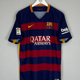 2015/16 BARCELONA MESSI #10 HOME SHIRT (L) NIKE