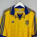 1998/99 SWEDEN HOME SHIRT (XL) ADIDAS