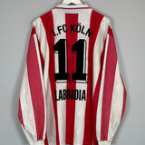 1995/96 FC KOLN LABBADIA #11 L/S HOME SHIRT (XL) PUMA