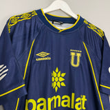 2000/01 LDU QUITO HURTADO #9 AWAY SHIRT (XL) UMBRO