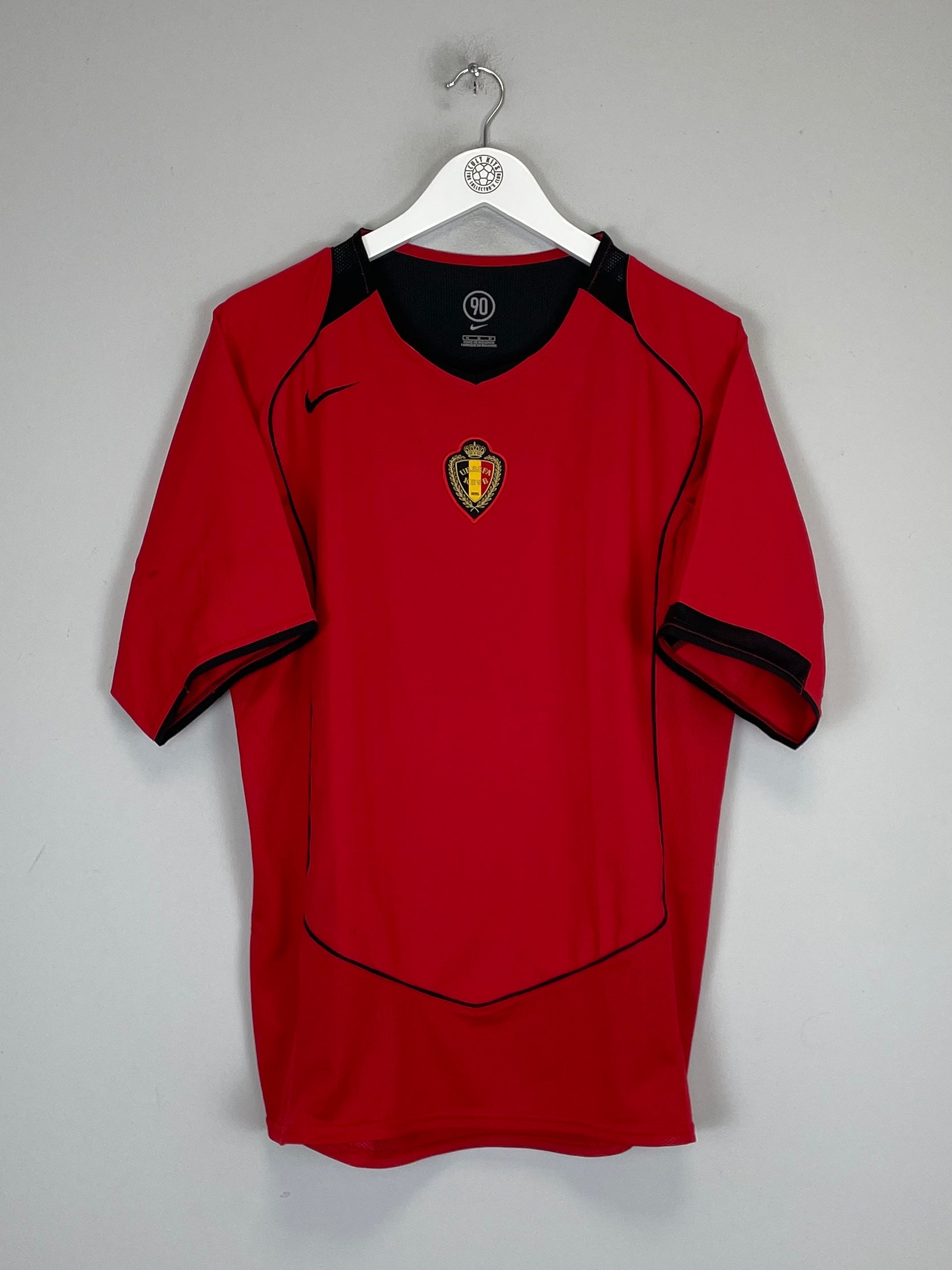 2004/06 BELGIUM HOME SHIRT (M) NIKE