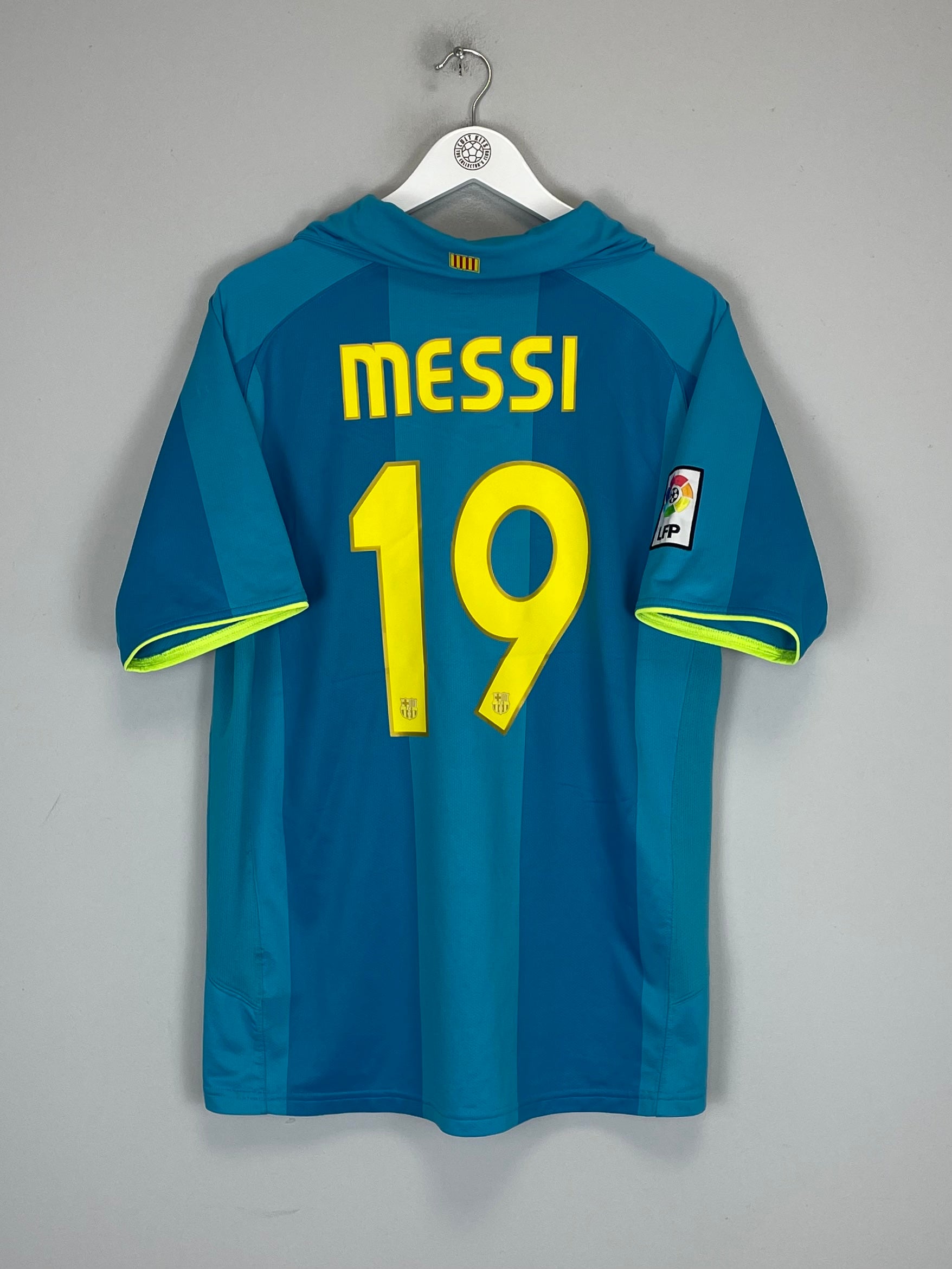 2007/08 BARCELONA MESSI #19 AWAY SHIRT (L) NIKE