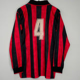 1994/95 AC MILAN #4 L/S HOME SHIRT (L) LOTTO