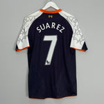 2012/13 LIVERPOOL SUAREZ #7 THIRD SHIRT (M) WARRIOR