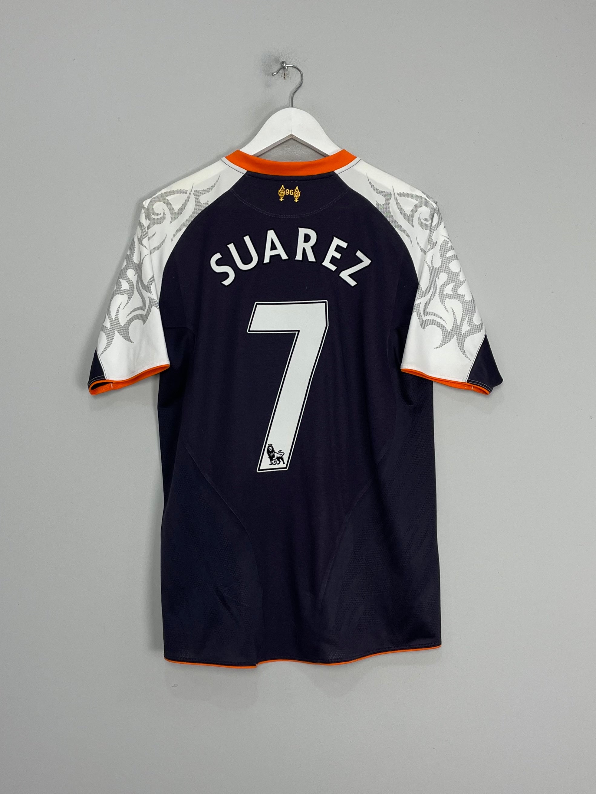 2012/13 LIVERPOOL SUAREZ #7 THIRD SHIRT (M) WARRIOR