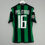 2017/18 SASSUOLO POLITANO #16 *PLAYER ISSUE* HOME SHIRT (M) KAPPA