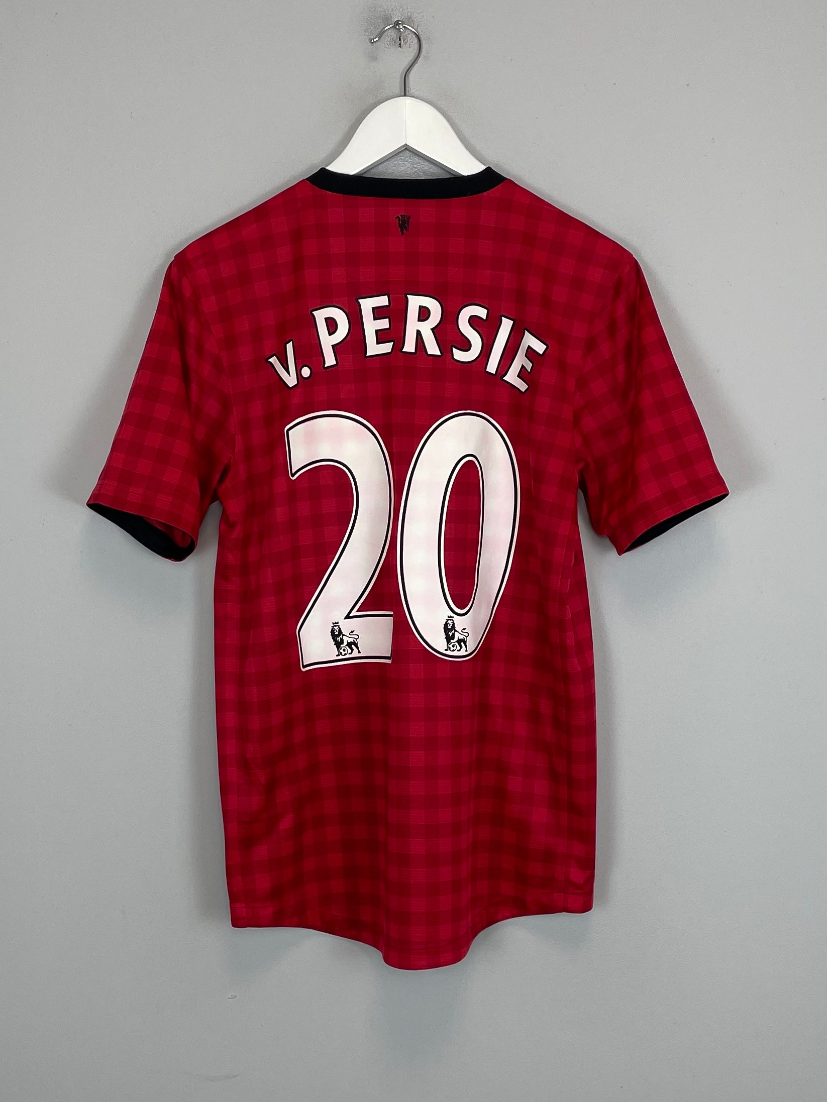 2012/13 MANCHESTER UNITED V.PERSIE #20 HOME SHIRT (S) NIKE