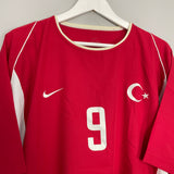 2003/04 TURKEY #9 HOME SHIRT (XXL) NIKE