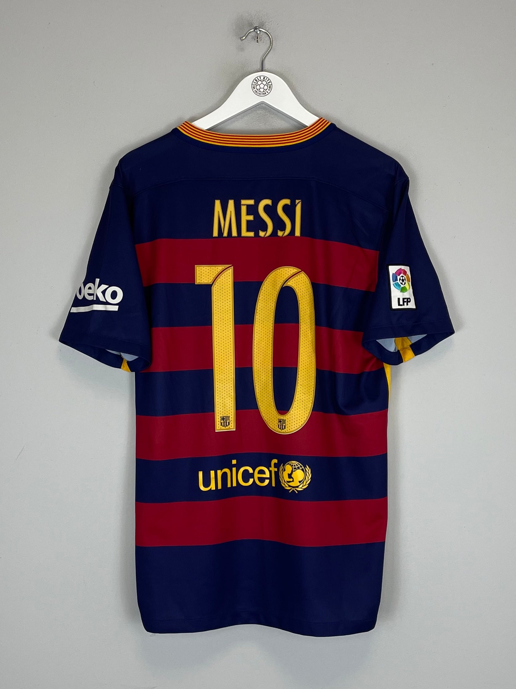 2015/16 BARCELONA MESSI #10 HOME SHIRT (L) NIKE