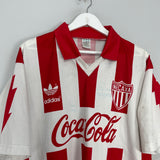 1994/95 NECAXA *SIGNED* HOME SHIRT (M) ADIDAS