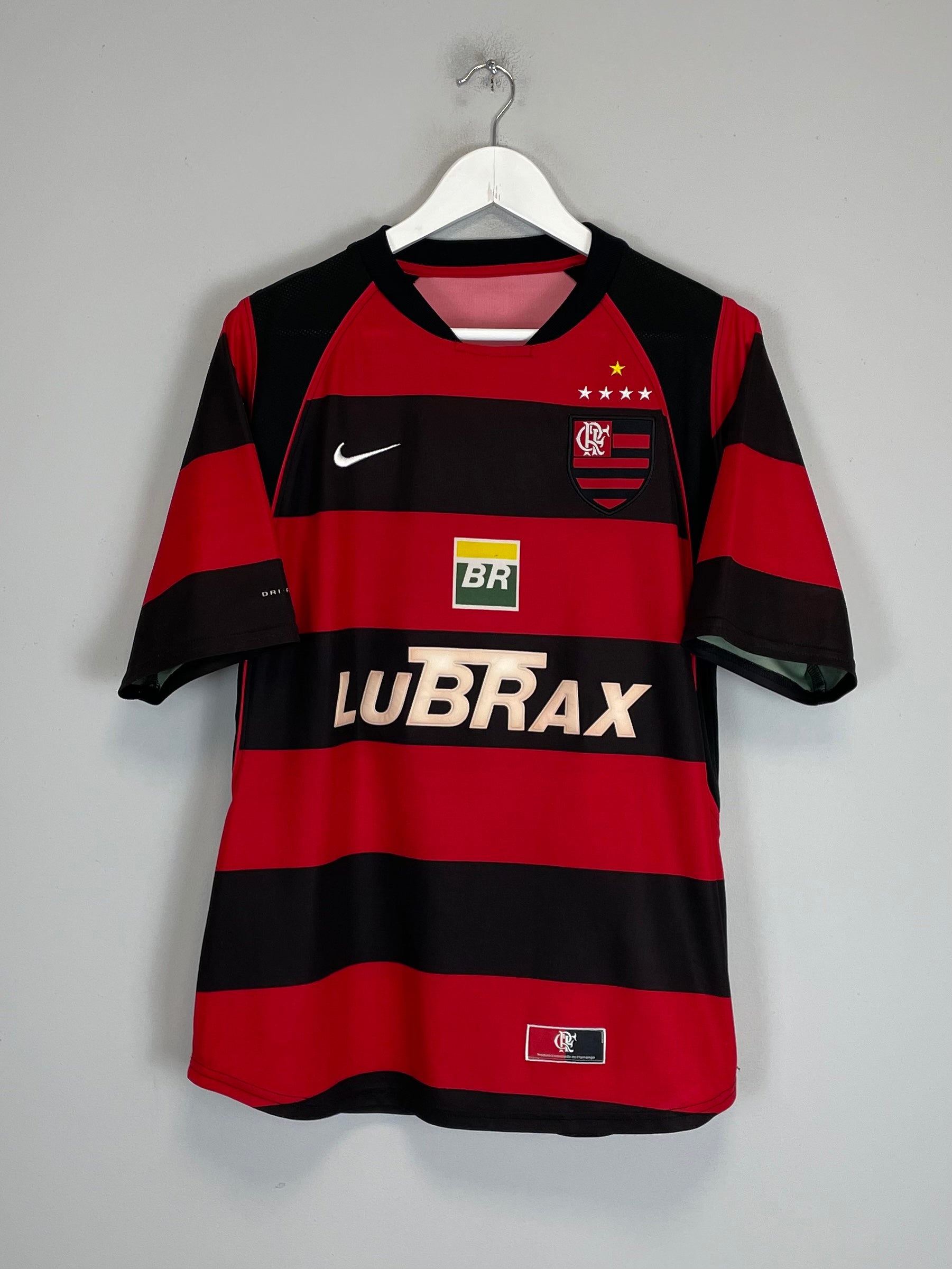 2001/02 FLAMENGO #10 HOME SHIRT (M) NIKE