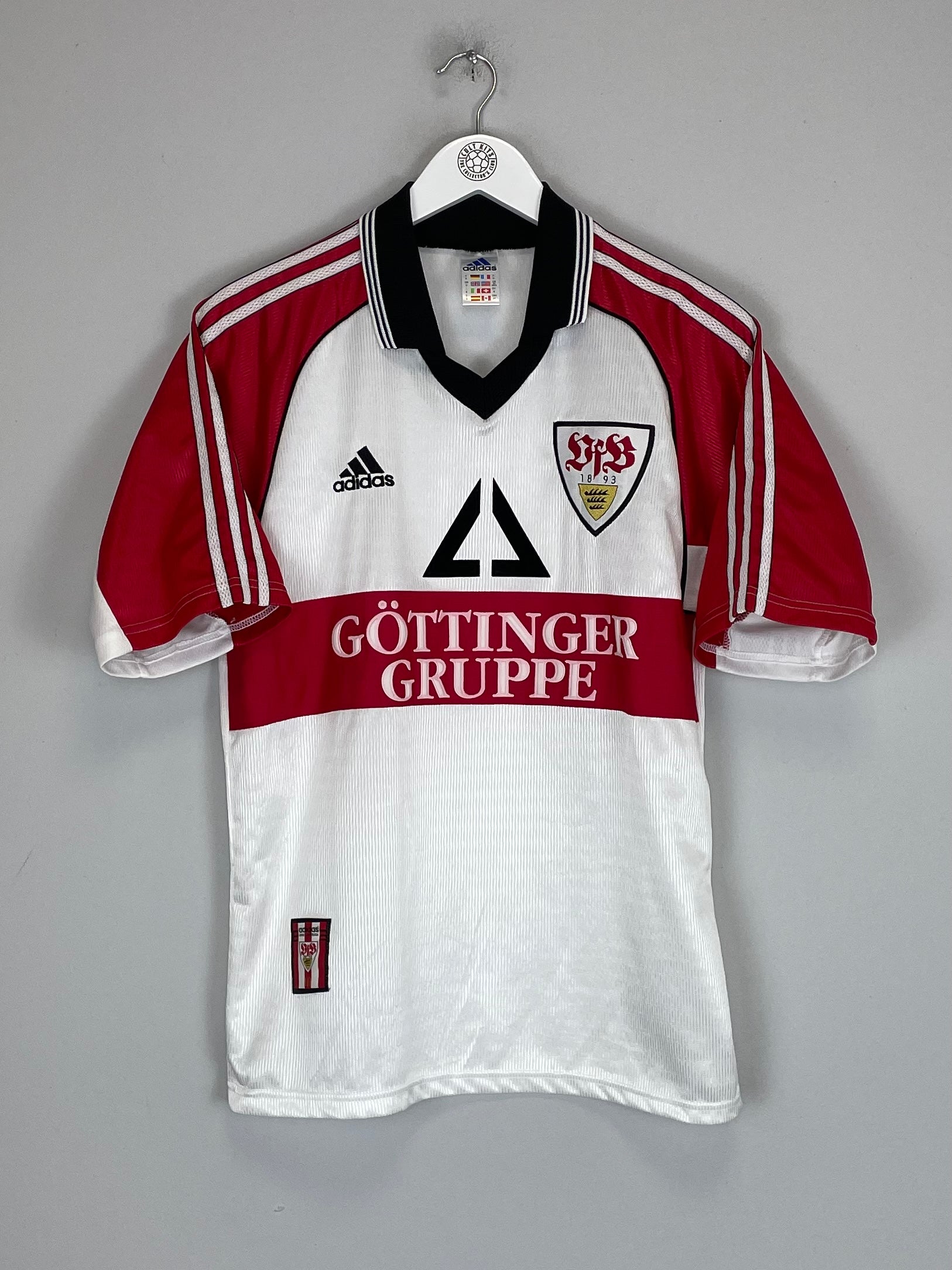 1998/99 STUTTGART HOME SHIRT (S) ADIDAS