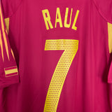 2004/06 SPAIN RAUL #20 *BNWT* HOME SHIRT (L) ADIDAS