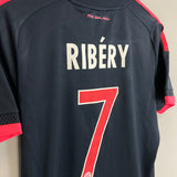 2015/16 BAYERN MUNICH RIBERY #7 AWAY SHIRT (M) ADIDAS