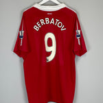 2010/11 MANCHESTER UNITED BERBATOV #9 HOME SHIRT (XXL) NIKE