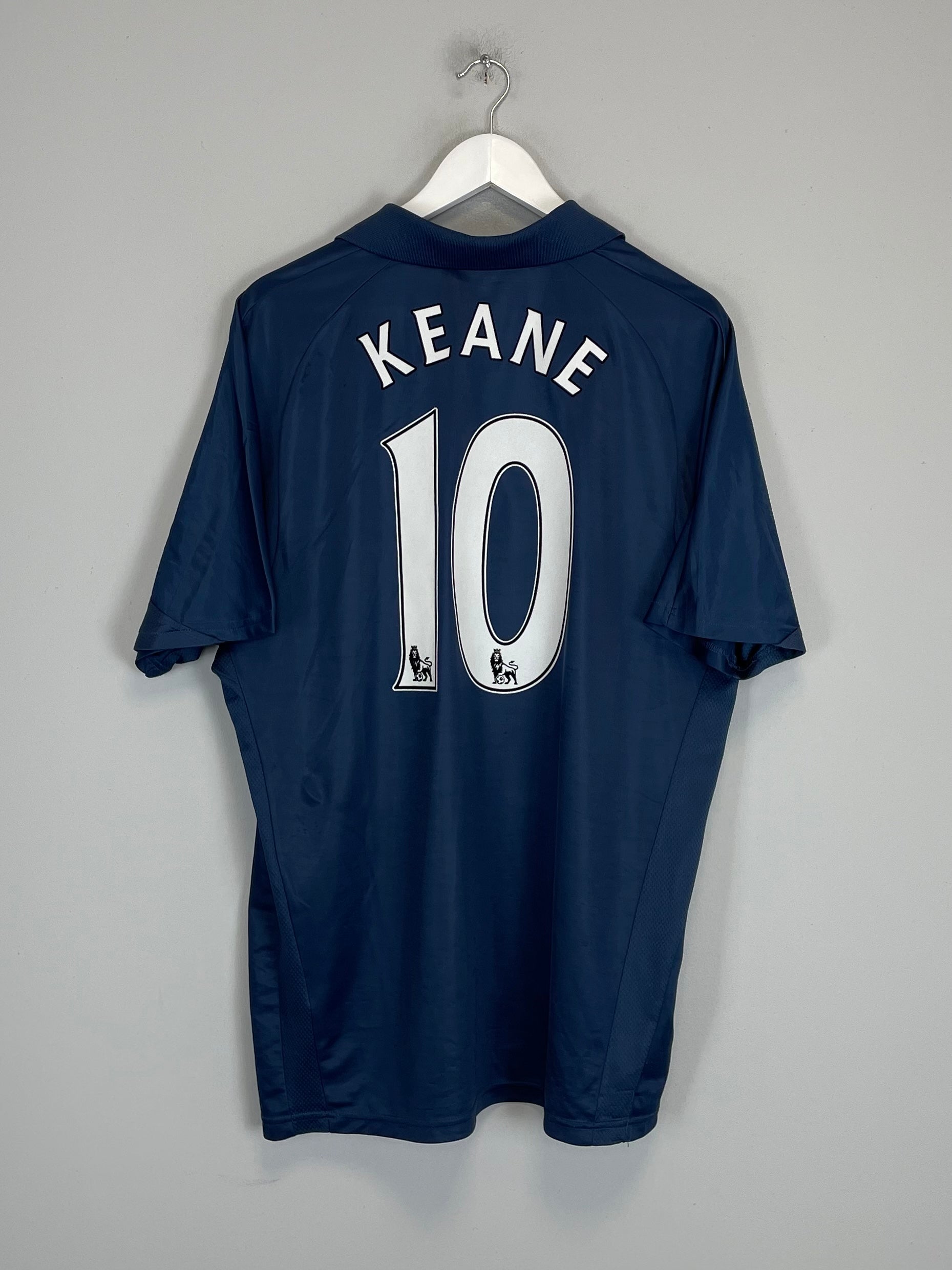 2007/08 TOTTENHAM KEANE #10 AWAY SHIRT (XL) PUMA