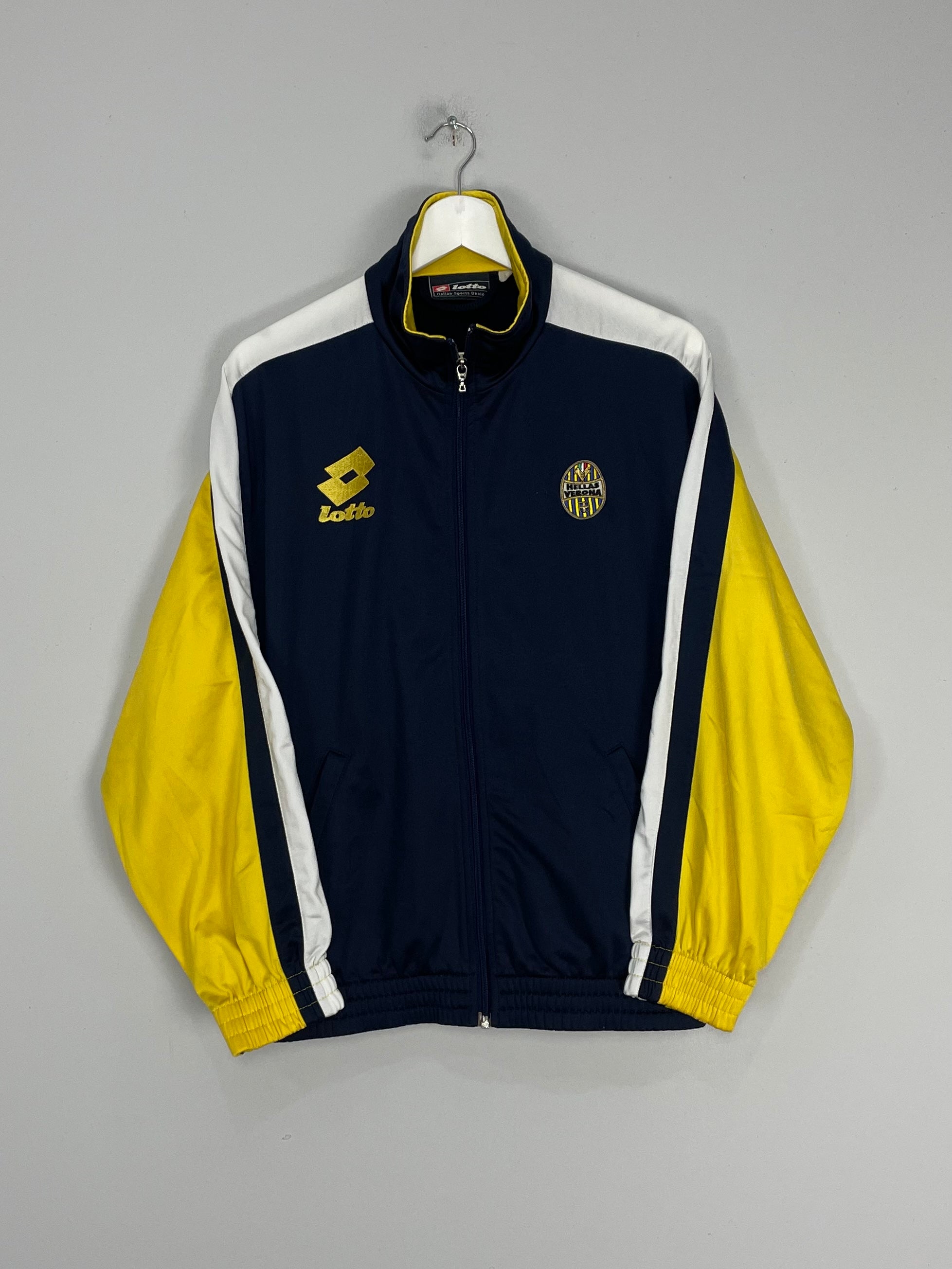 2000/02 HELLAS VERONA TRACK JACKET (S) LOTTO