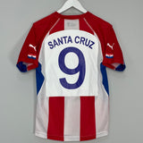 2002/03 PARAGUAY SANTA CRUZ #9 HOME SHIRT (M) PUMA