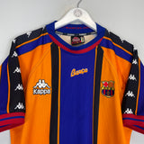 1997/98 BARCELONA AWAY SHIRT (XL) KAPPA