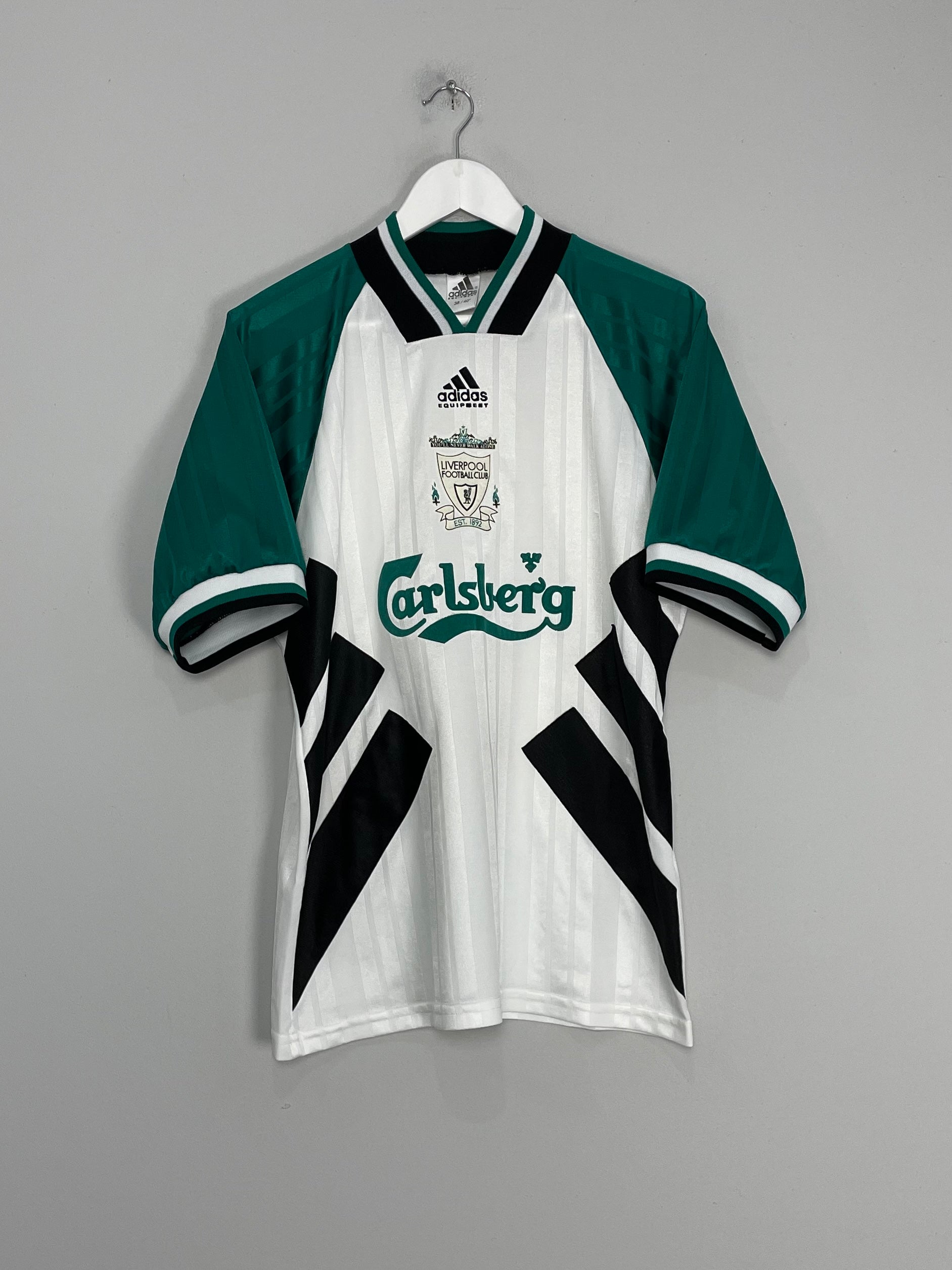 1993/95 LIVERPOOL AWAY SHIRT (M) ADIDAS