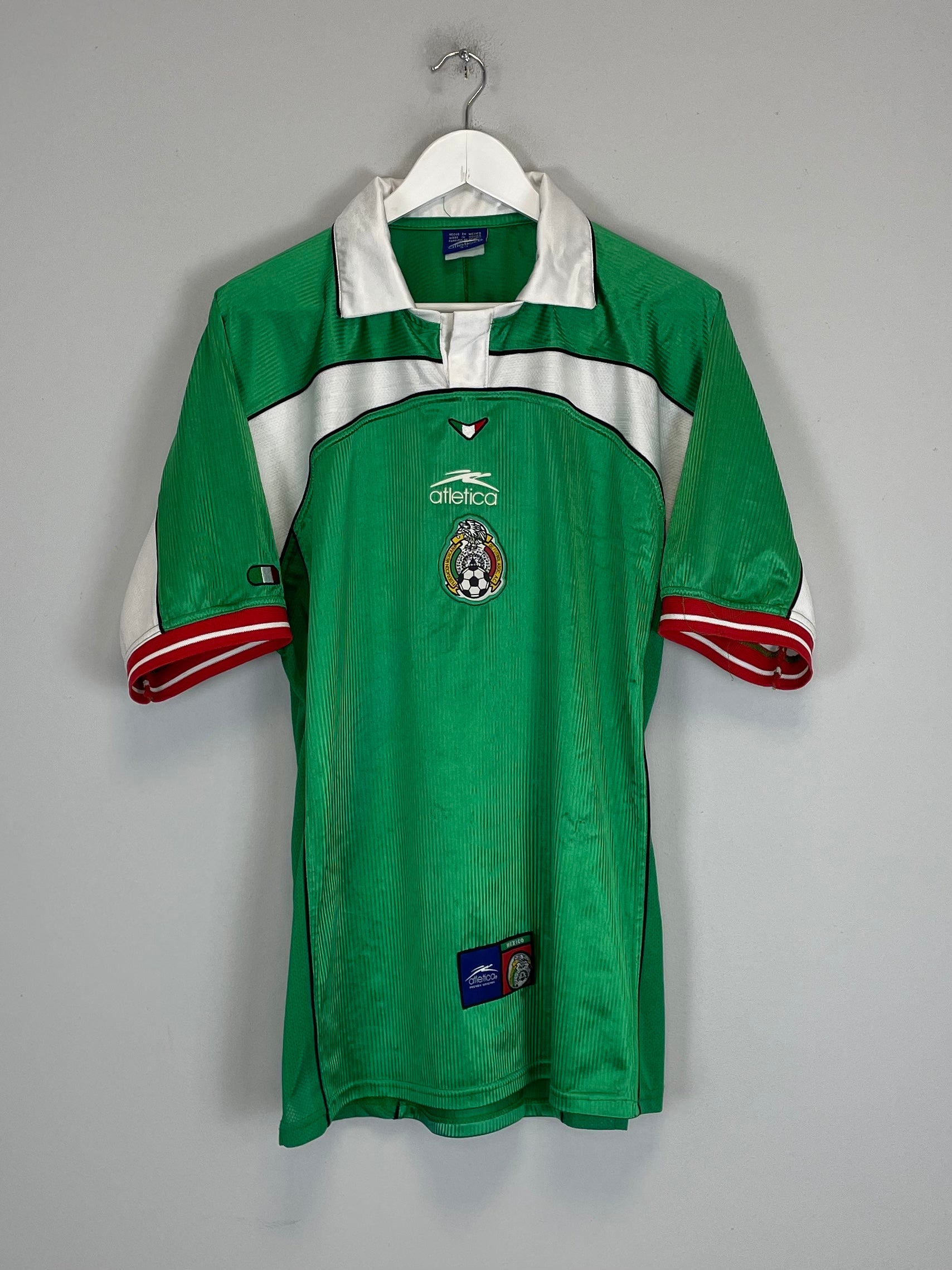 2000/01 MEXICO HOME SHIRT (L) ATLETICA