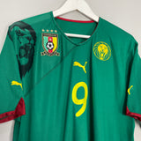 2010/11 CAMEROON ETO'O #9 HOME SHIRT (L) PUMA