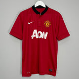 2013/14 MANCHESTER UNITED VIDIC #15 HOME SHIRT (L) NIKE