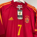 2004/06 SPAIN RAUL #20 *BNWT* HOME SHIRT (L) ADIDAS