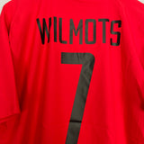 2002/04 BELGIUM WILMOTS #7 *PLAYER ISSUE* HOME SHIRT (L) NIKE