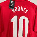 2013/14 ENGLAND ROONEY #10 *150 YEARS* BNWT HOME SHIRT (XL) NIKE