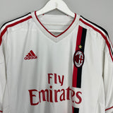 2011/12 AC MILAN AWAY SHIRT (L) ADIDAS