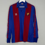 1984/89 BARCELONA L/S HOME SHIRT (M) MEYBA