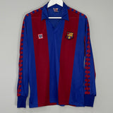 1984/89 BARCELONA L/S HOME SHIRT (M) MEYBA