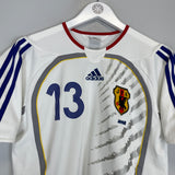 2006/08 JAPAN YANAGISAWA #13 AWAY SHIRT (XS) ADIDAS