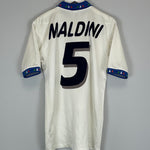 1994 ITALY MALDINI #5 AWAY SHIRT (L) DIADORA