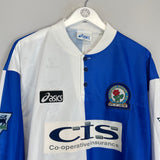 1996/98 BLACKBURN ROVERS RIPLEY #7 L/S HOME SHIRT (XXL) UMBRO