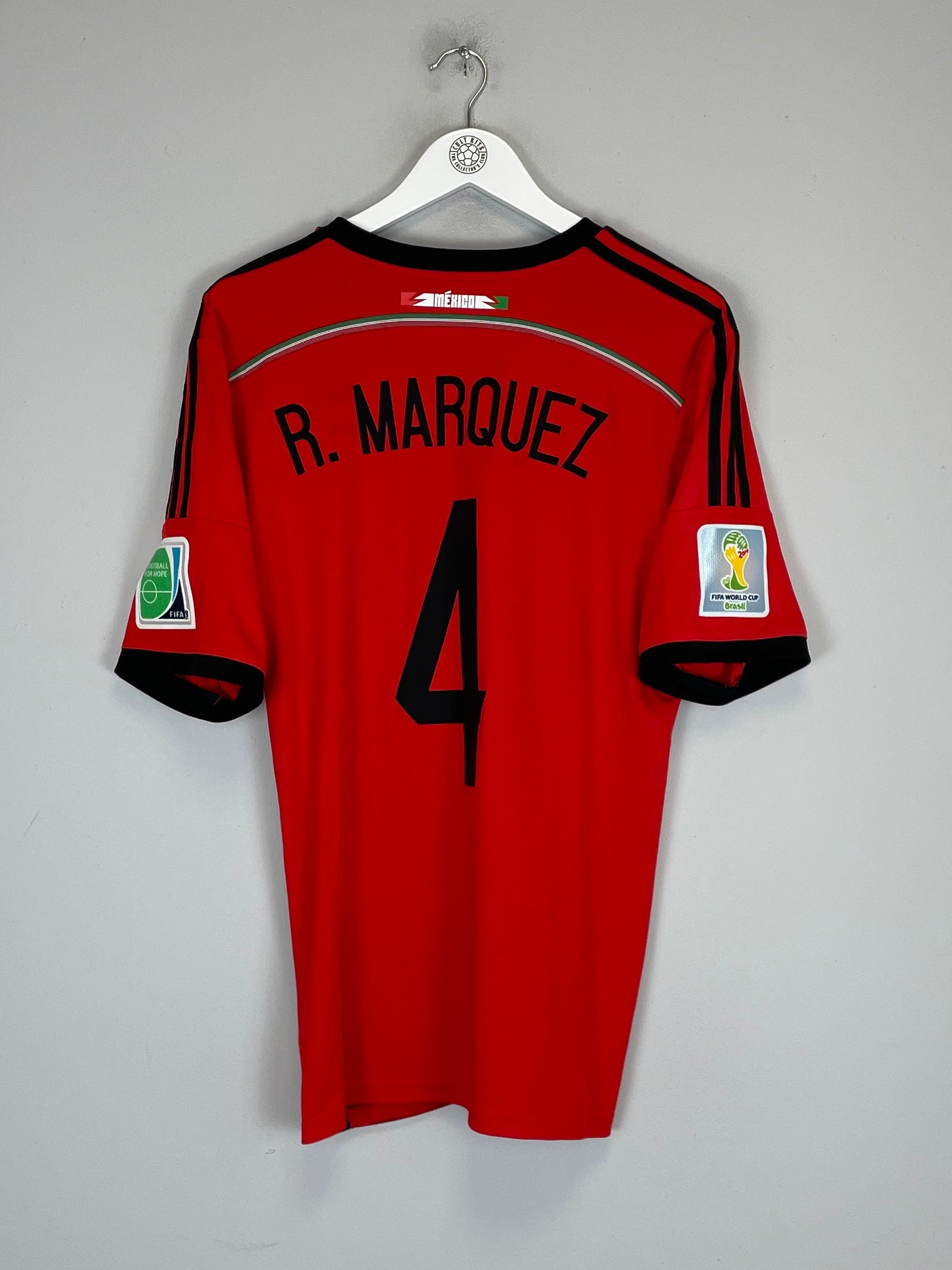 2014/15 MEXICO R.MARQUEZ #4 AWAY SHIRT (L) ADIDAS