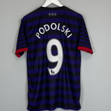 2012/13 ARSENAL PODOLSKI #9 AWAY SHIRT (M) NIKE