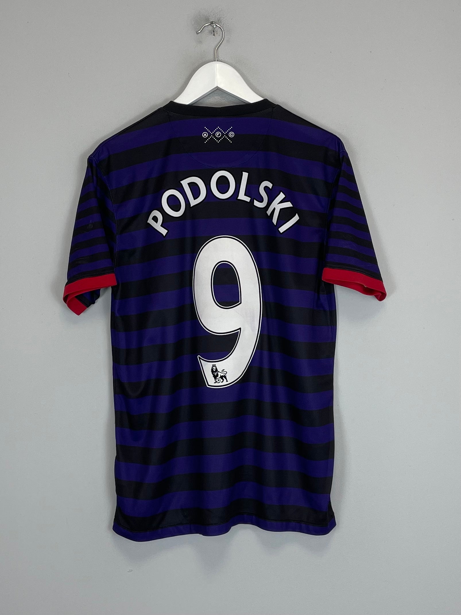 2012/13 ARSENAL PODOLSKI #9 AWAY SHIRT (M) NIKE