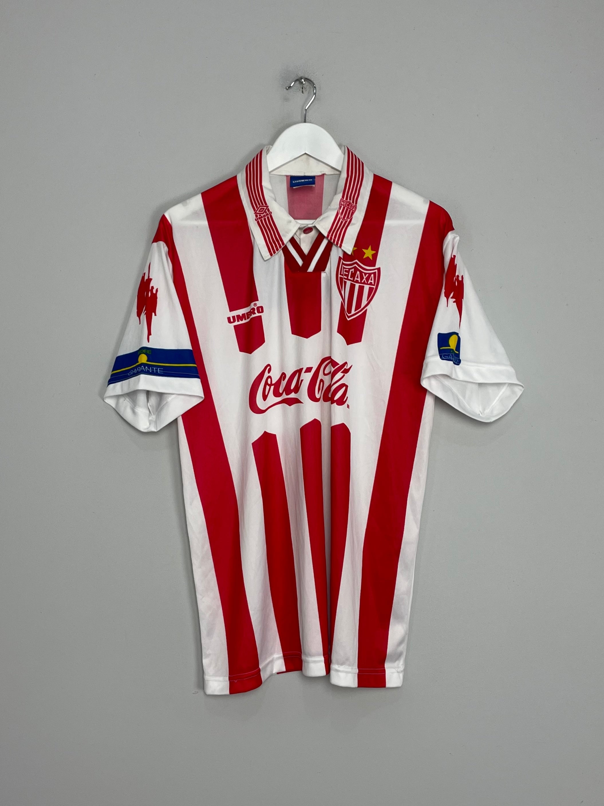 1997/98 NECAXA HOME SHIRT (L) UMBRO