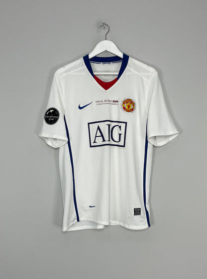 MANCHESTER UNITED 2008 2009 AWAY SHIRT JERSEY #7 RONALDO XXL UCL