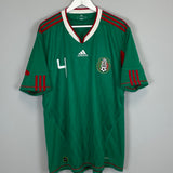 2010/11 MEXICO R.MARQUEZ #4 HOME SHIRT (XL) ADIDAS