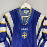 1996/98 SWEDEN AWAY SHIRT (L) ADIDAS