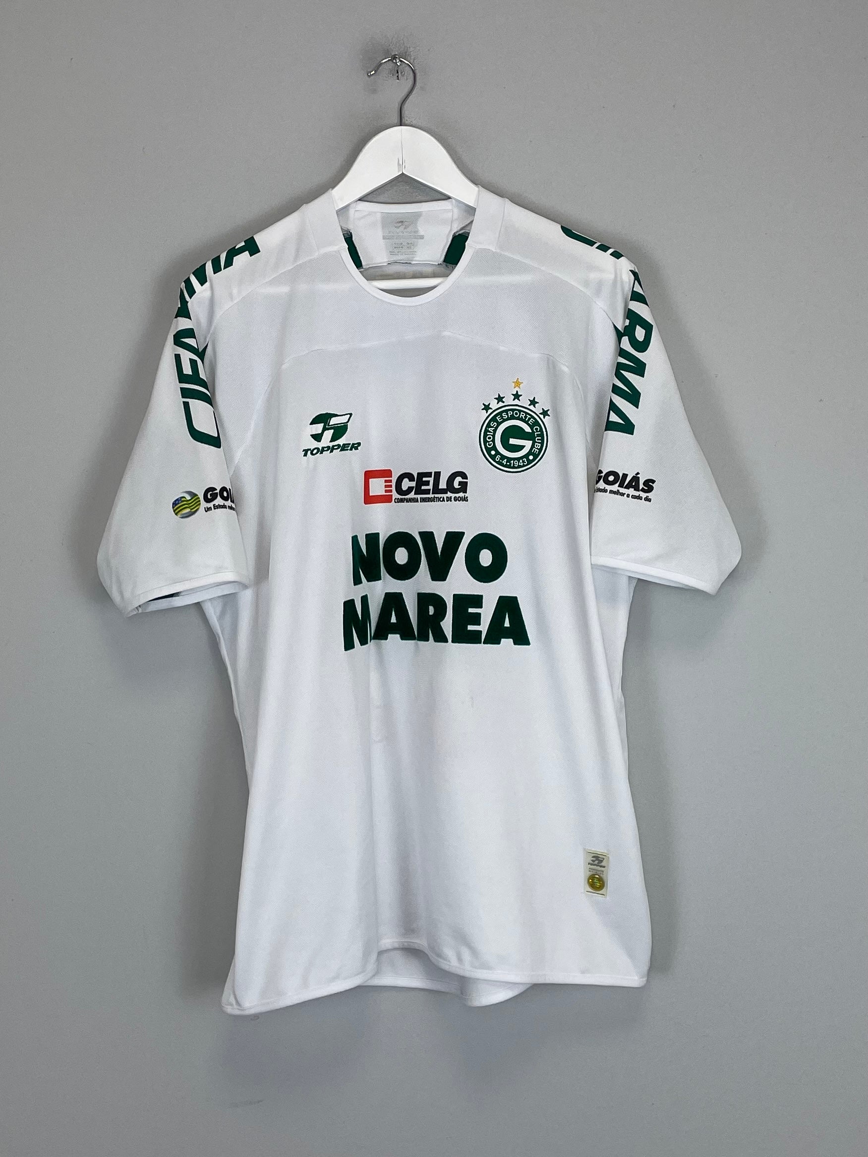 2005 GOIAS #10 AWAY SHIRT (XL) TOPPER