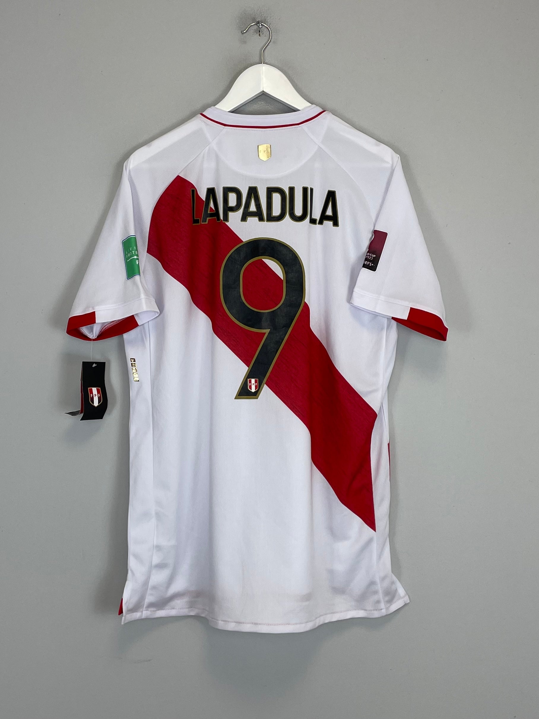 2021/22 PERU LAPADULA #9 *BNWT* HOME SHIRT (XL) MARATHON